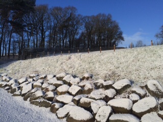 Winter snow at Barwheys