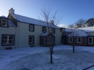 barwheys in the snow